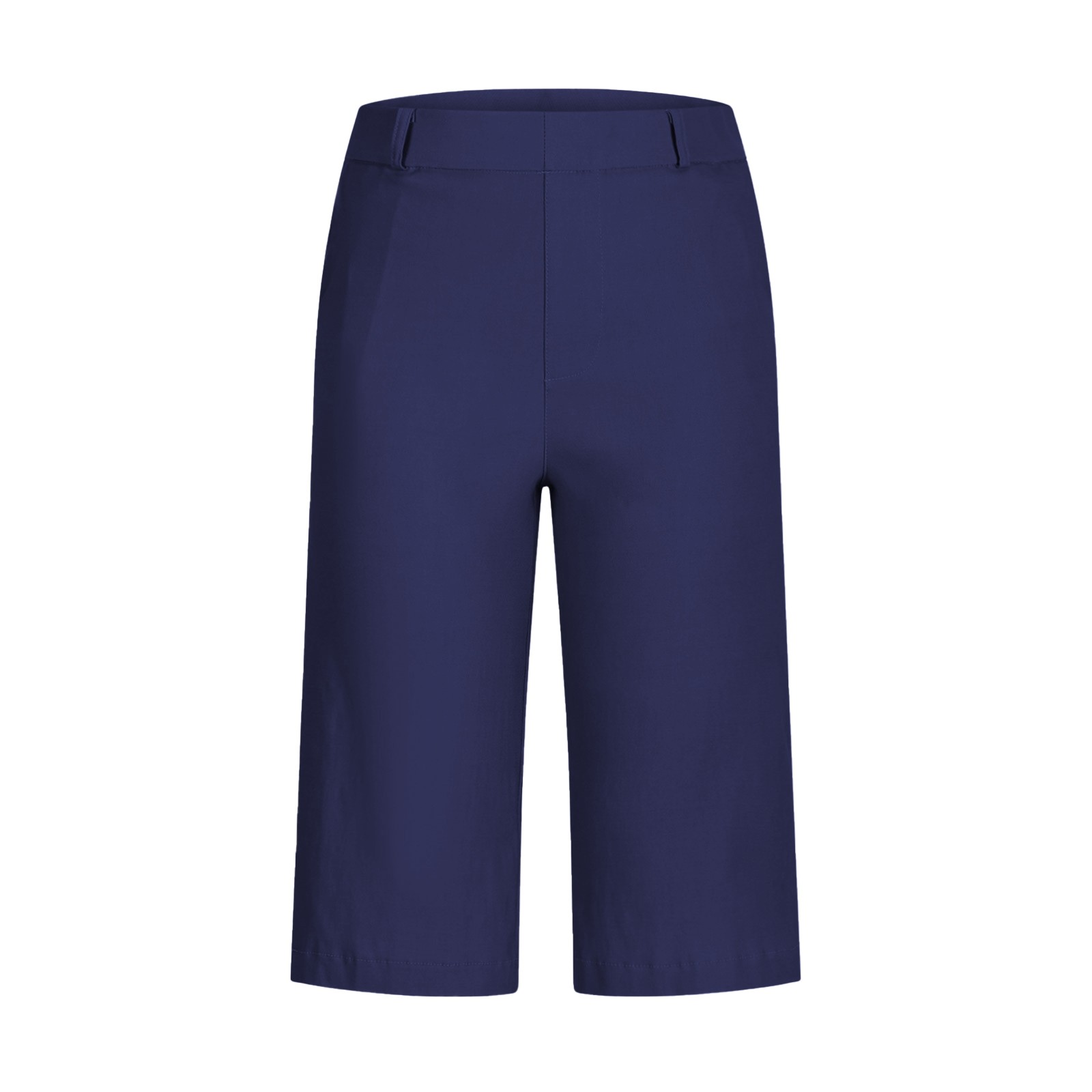 thumbnail image 5 of Leggings de sarga elásticos de cinco octavos para mujer: pantalones informales de pierna recta, cómodos para el uso diario, disponibles en colores lisos., 5 of 5
